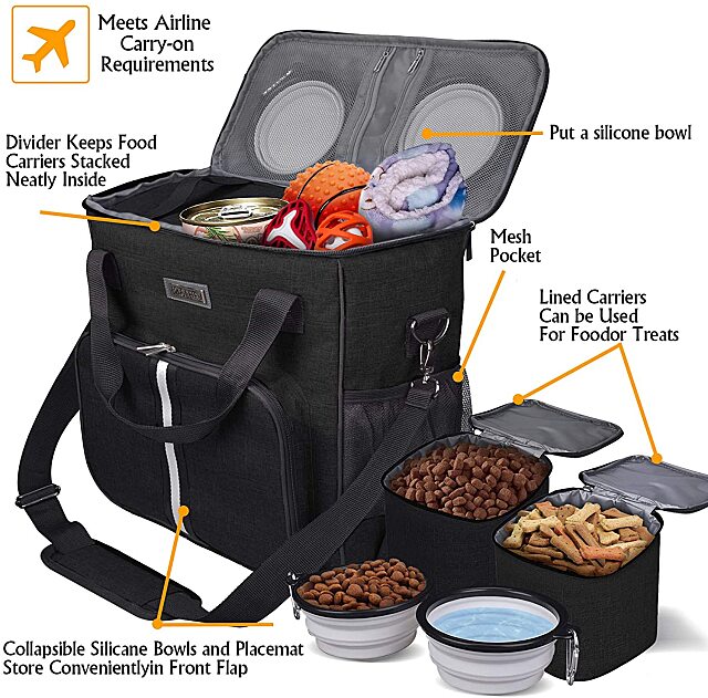 Essential Pet Travel Bag Kit