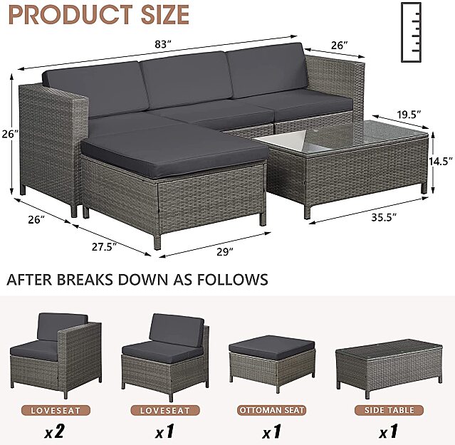 Outdoor Sectional Sofas