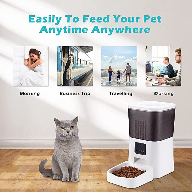 smart automatic pet feeder